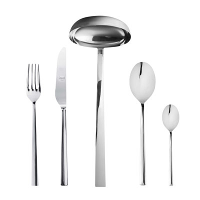 Atena Flatware Set - 49 Pieces - Stainless Steel
