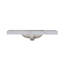 Vasque de salle de bain, 49 po L x 22 po P x 2,5 po H, en porcelaine, avec 3 trous prépercés pour robinetterie, blanc Carrara-122480375-122480376-122480377