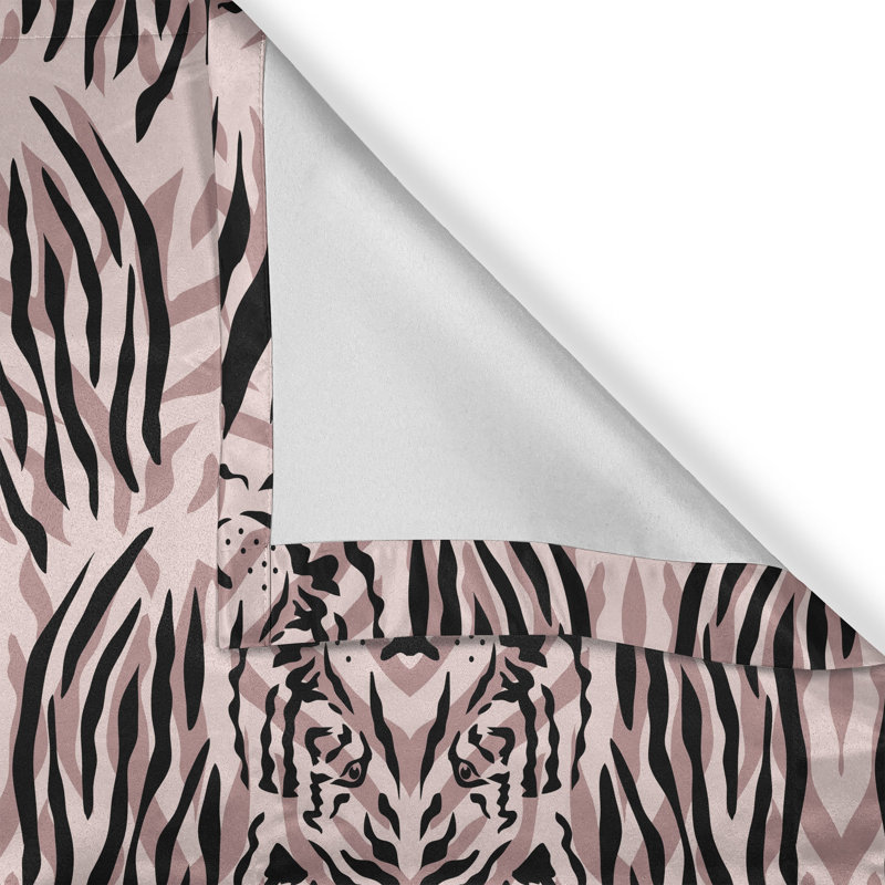 Semi Sheer Curtain Pair