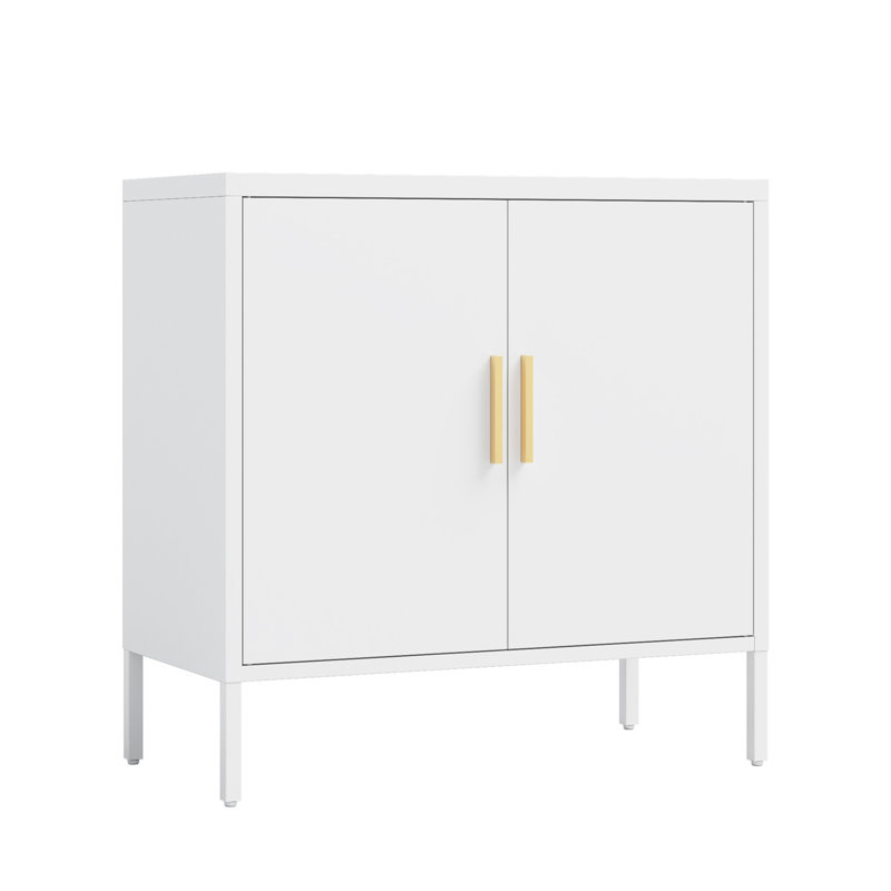 Veneda 31.5'' Wide Steel File Cabinet, White