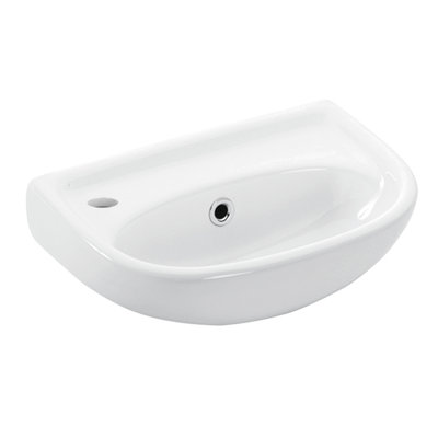 Basic Ceramic 15.5'' L Bathroom Sink
