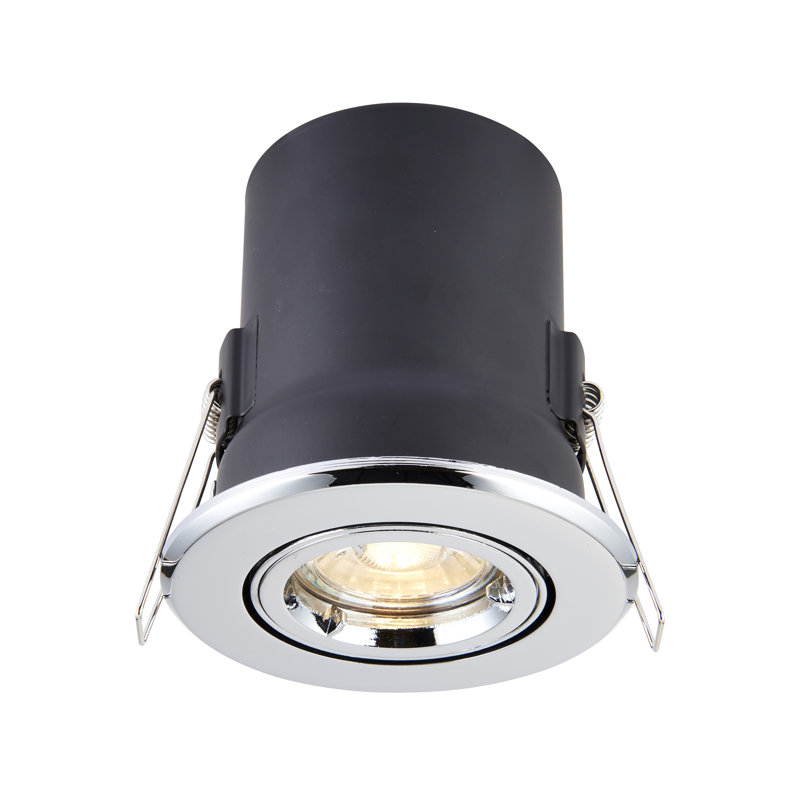 Curtsinger 10cm Recessed Lighting Kit, Polished Chrome
