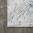 Reider Modern Abstract Gray/Turquoise Rug-882649174