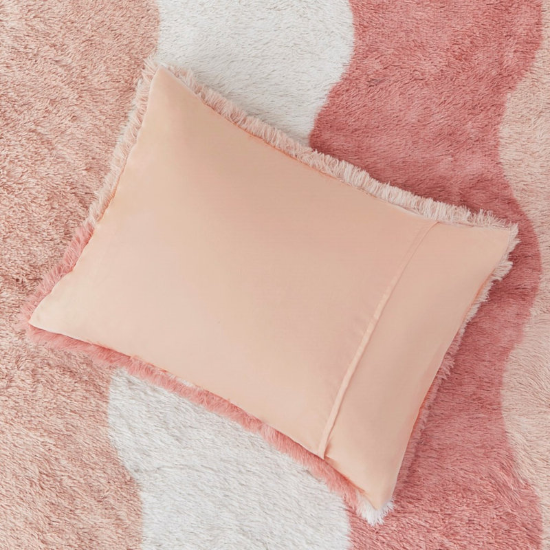 Ensemble d'édredon en fausse fourrure TG Cozy