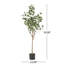 Eucalyptus artificiel Aanya en pot-1536042507