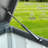 120 Gallon Large Outdoor Deck Box - Waterproof, Lockable, Stores Patio Items  Dark Gray Cushions, Pillows, Garden