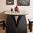 Vintage style dining table and chair set-110960512