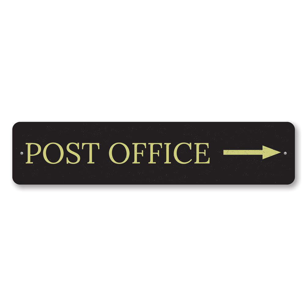 Lizton Sign Shop, Inc Post Office Custom Aluminum Sign Wayfair