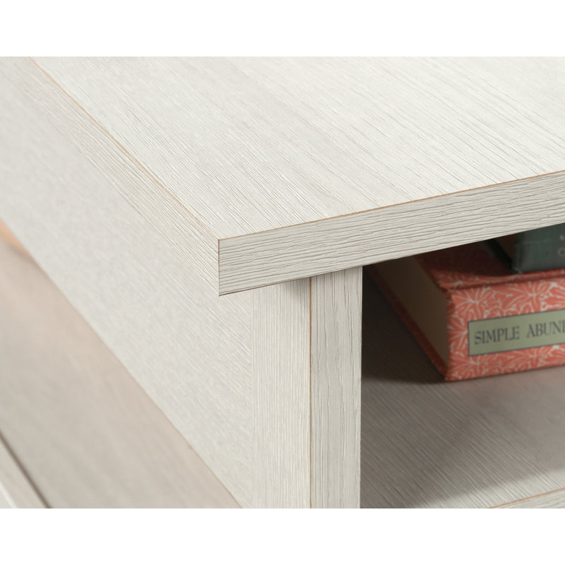 Table basse à 4 pieds avec rangement Blom, Blanc