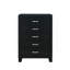 Carlos Black 5Pc King Bedroom Set