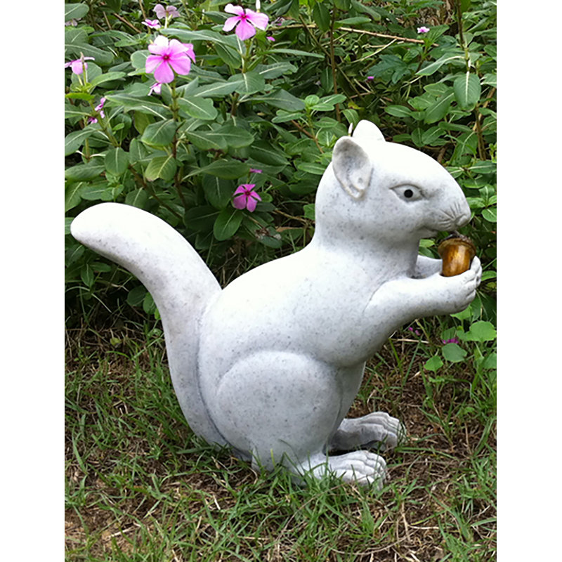 Squirrel Holding Acorn