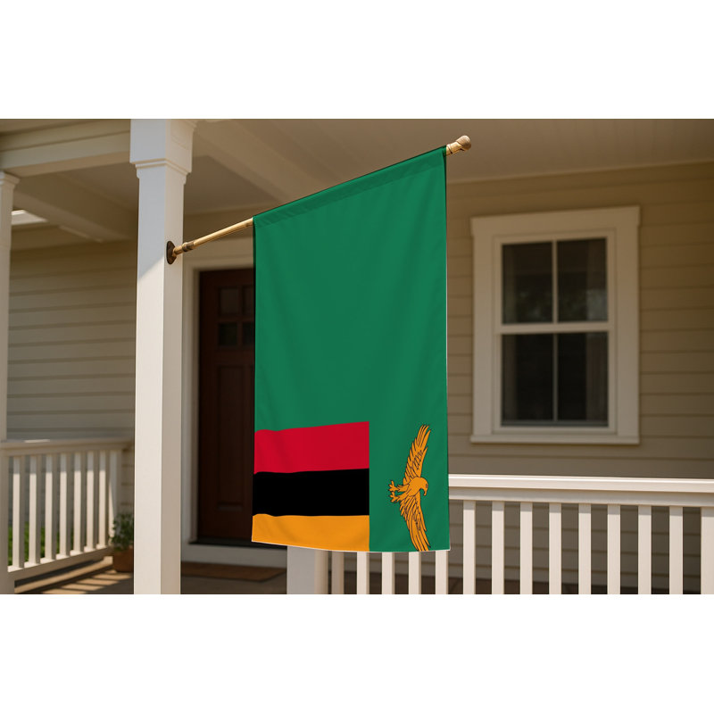 Drapeau de la Zambie - drapeau extérieur