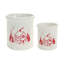 Ensemble de 4 vases de table Geeke