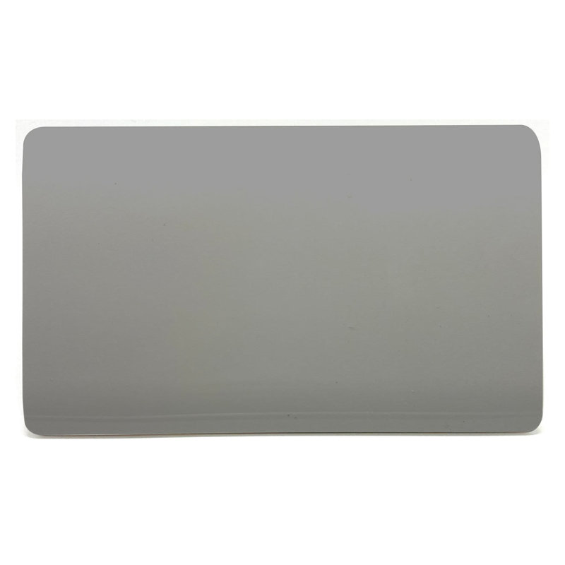 Trendi Switch Double Blanking Plate, Light Grey