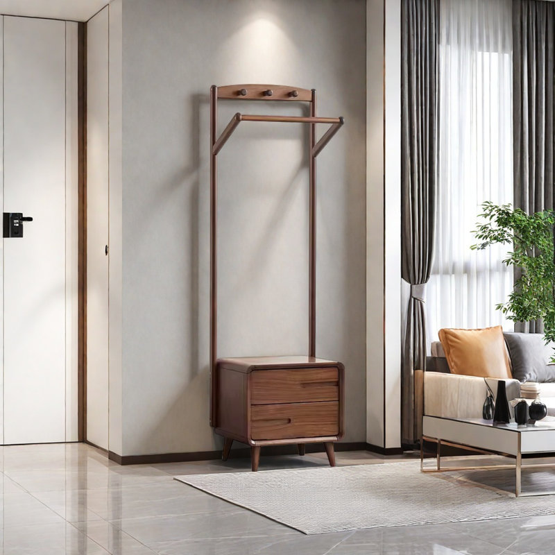 Armoire-penderie en bois massif de qualité supérieure