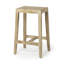 Tabouret de comptoir en bois massif de 25 po Veronica-117394859