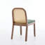 Ensemble de 2 chaises de salle à manger courbées arquées-538900685