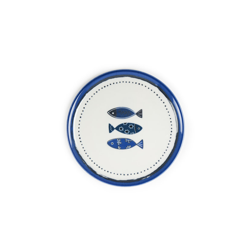 Excelsa Ocean Set Of 6 Pizza Plates