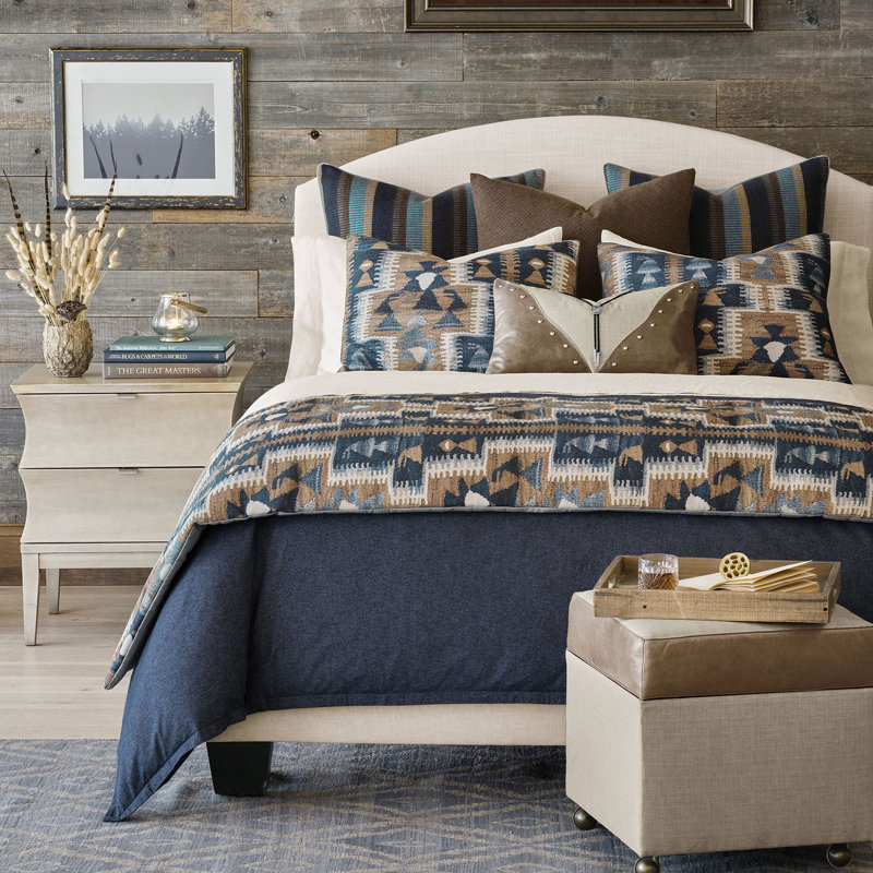 Ensemble de lit Higgins, Housse de couette grand super + 5 pièces supplém