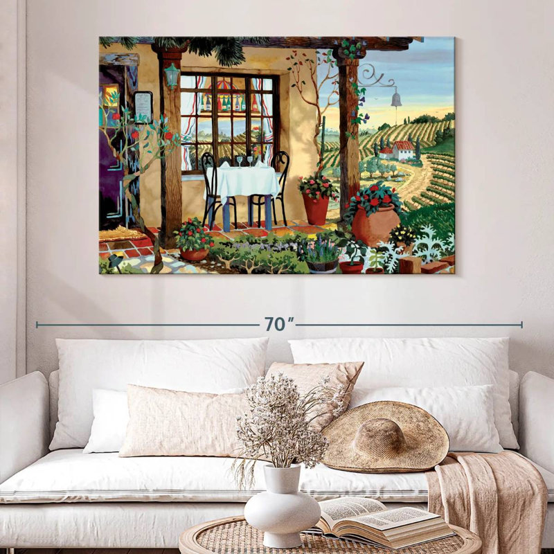 Alvord A Taste Of Wine Country, 34" H x 51" W