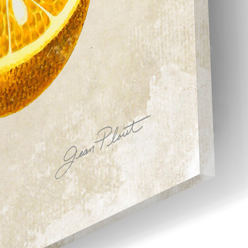 «Luscious Fruit Study E» par Jean Plout, art mural en verre acrylique, H 16 po x l 12 po x P 0,13 po