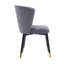 Single Sofina Modern Velvet Dining Chair, Tufted Back, Wooden Frame-717127209