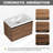 Easy Assembly 30" Bath Vanity with Waterproof Resin Countertop Sink-395595795