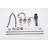 2-Handle 8 Inch Widespread Bathroom Sink Faucet Brushed Nickel Lavatory Faucet 3 Hole 360° Swivel Spout Vanity Sink Basin Faucets With Pop Up Drain Assembly And Cupc Water Supply Hoses-126728788