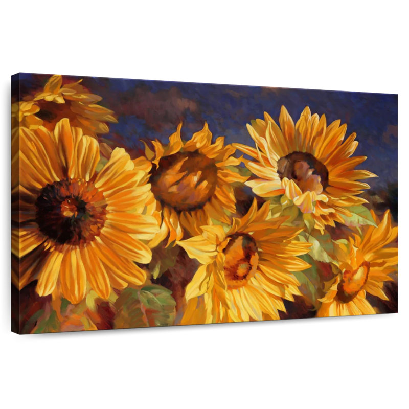 Harnek Sunflower Cluster, 8" H x 12" W
