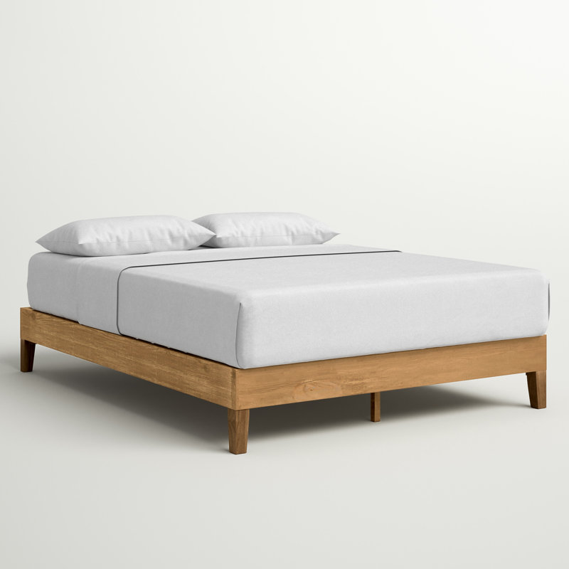 Aristia Solid Wood Low Profile Bed, Full