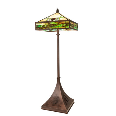 81" High Pinecone Ridge Floor Lamp