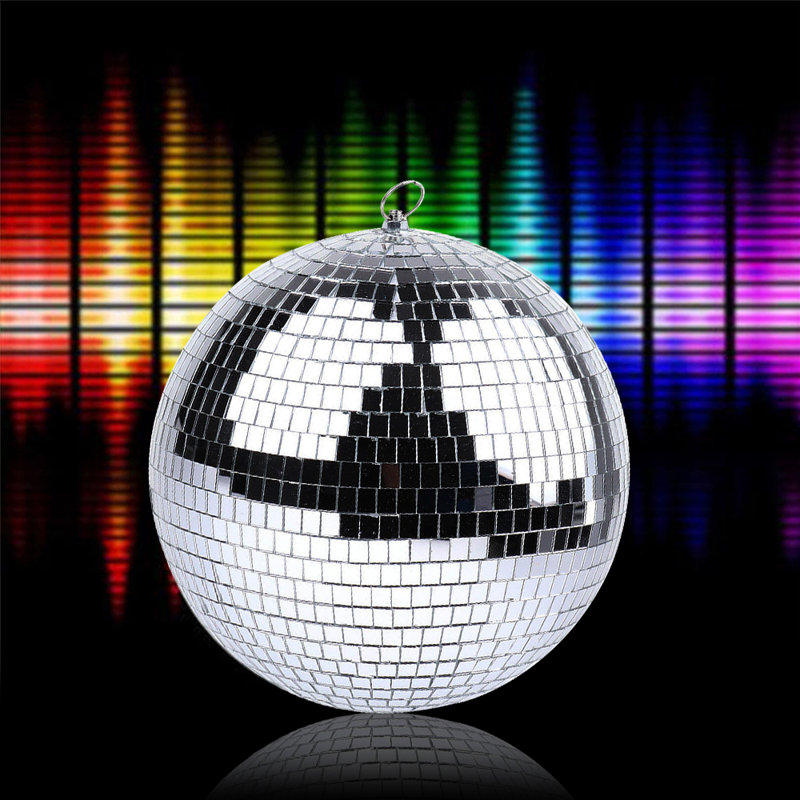Balle de discothèque, H 8 po x l 8 po x P 8 po