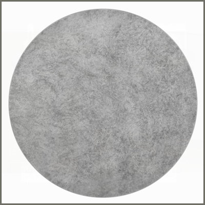 Table basse en fibre de béton gris patiné - charme rustique, utilisation polyvalente à l'intérieur et à l'extérieur
