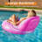 Inflatable Pool Lounger with Big Seatback, Pink