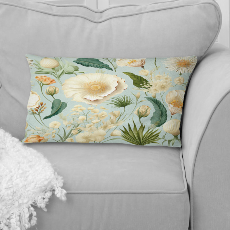 Coussin Seashell Sketches Tropical
