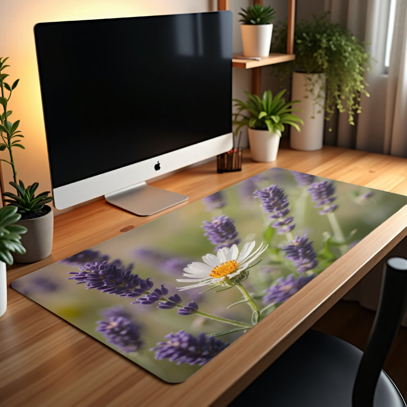 Polyester Desk Pad, 31.5x15.5