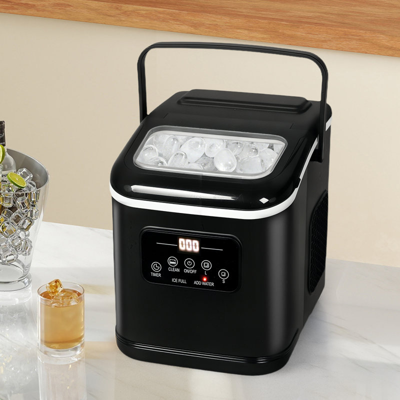 Spector 26.46 Lb. Daily Production Bullet Ice Freestanding Ice Maker