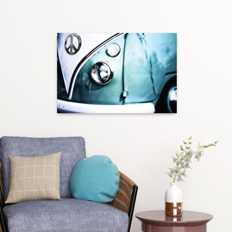Peace Wheels, art contemporain, H 16 po x l 24 po