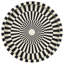 Vondie Resin/Mdf Circle Tray