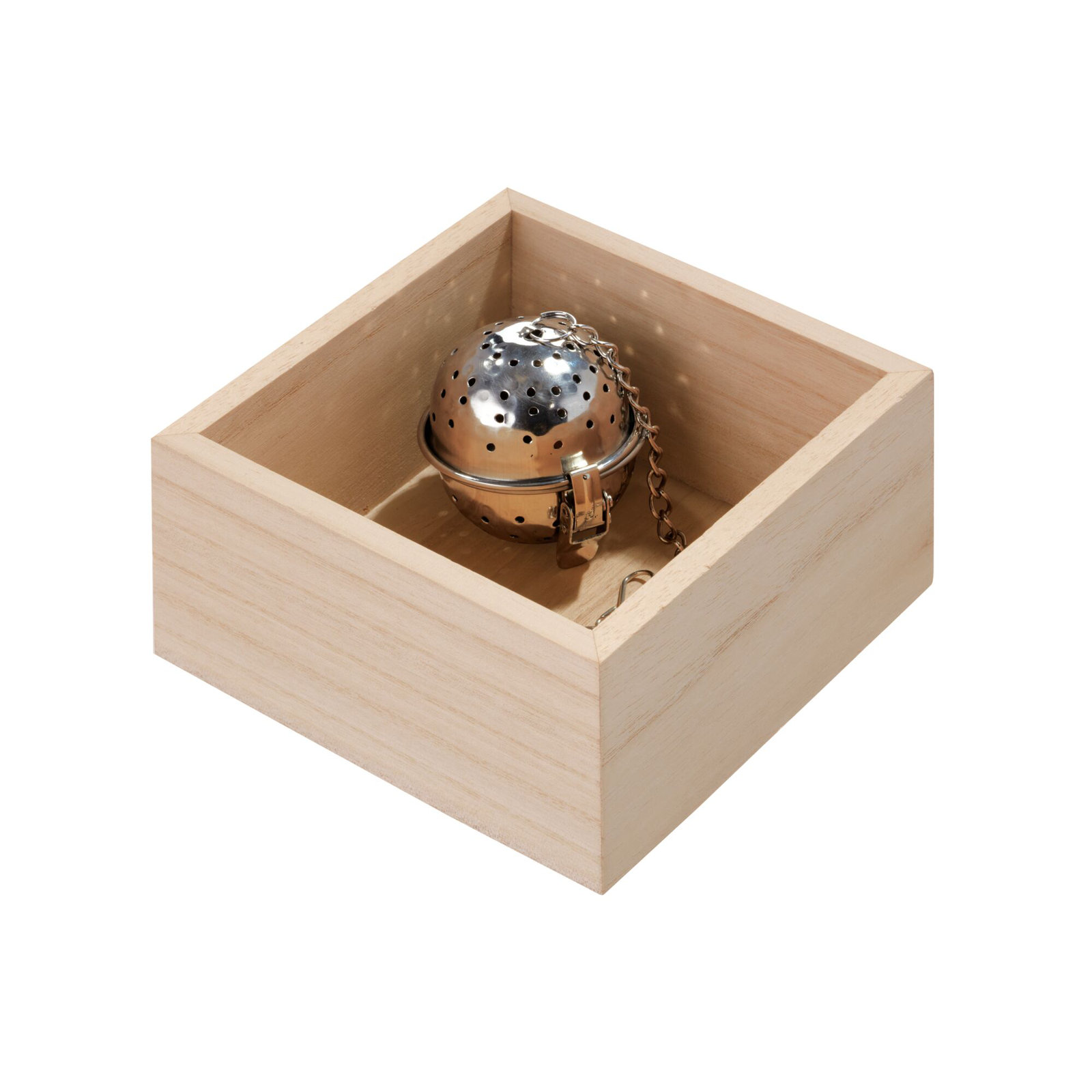 Renewable Wood Drawer Organizer Bin
