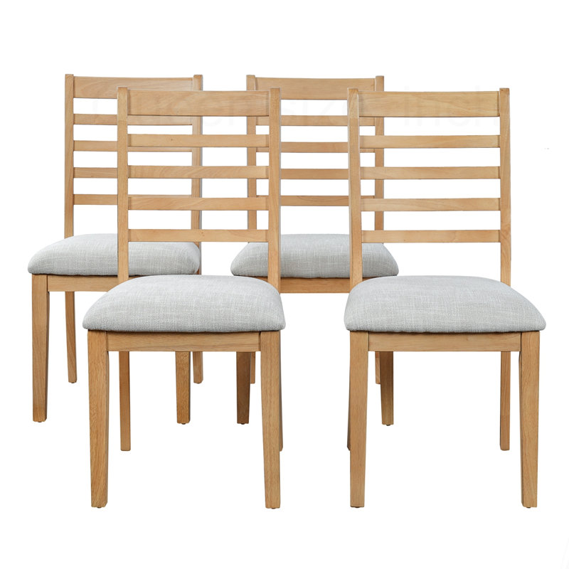 Chaises de salle à manger 4 pièces, Beige