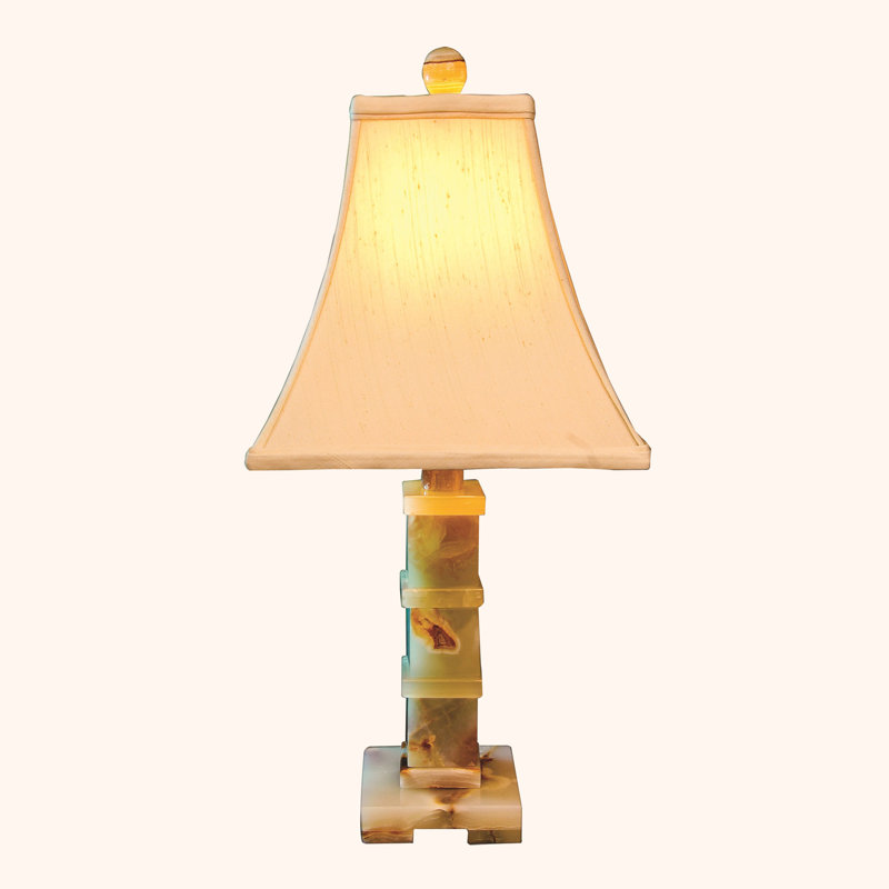 Lampe de table en marbre 22 "Chartreuse