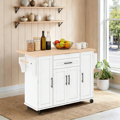 Wood Kitchen Island