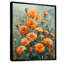 Orange, orange, parfum, souci, jardin I - souci, art mural, salon-388170565-426592947