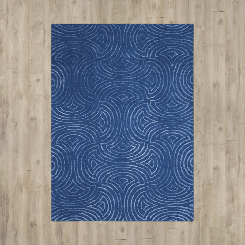 Geometric Indoor Rug, Rectangle 8' x 10'