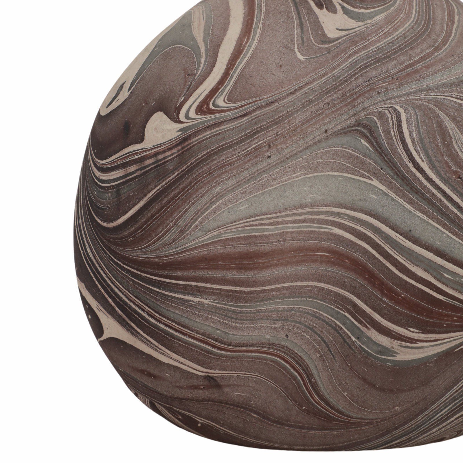 14" Georgietta Medium Brown Omix Vase