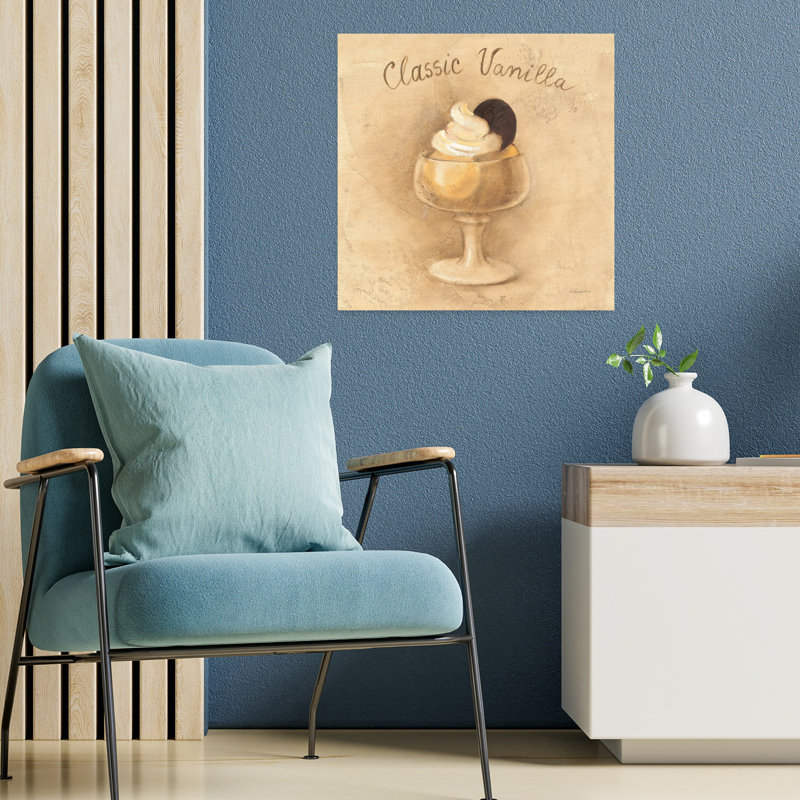 Classics Classic Vanilla Sundae With Brown Classic Art, 18" H x 18" W