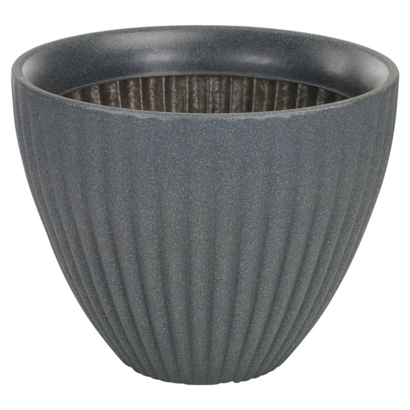 Krisana Pot Planter, Dark Grey