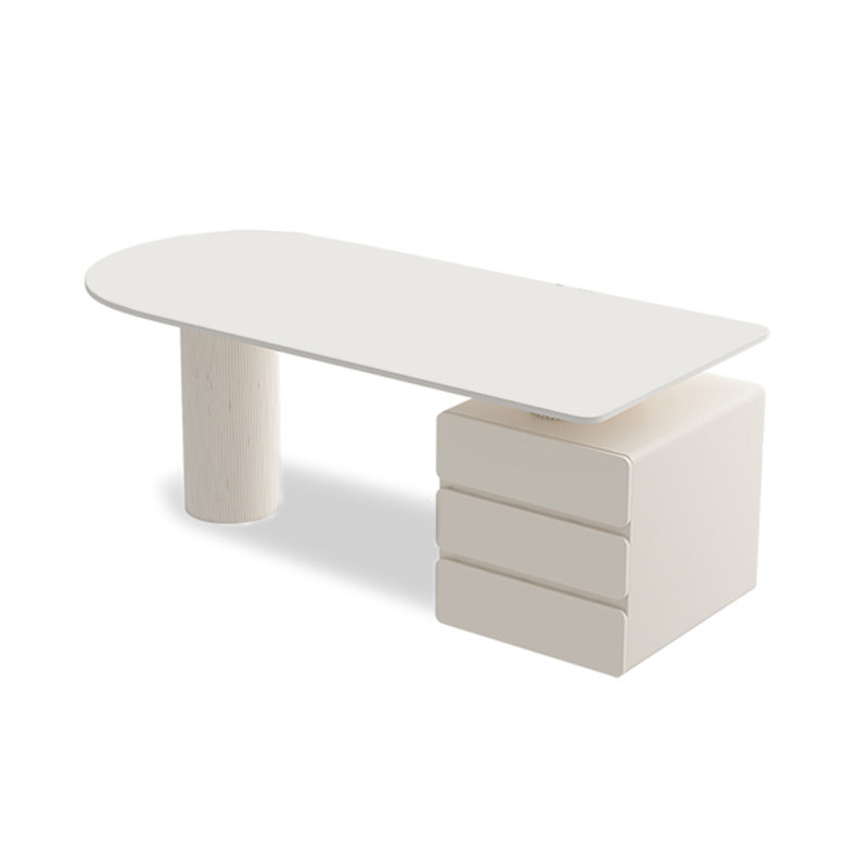 Bureau de table Minimalist Modern, H 29,53 po x l 62,99 po x P 31,5 po