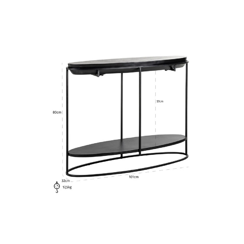Calesta 39'' Console Table